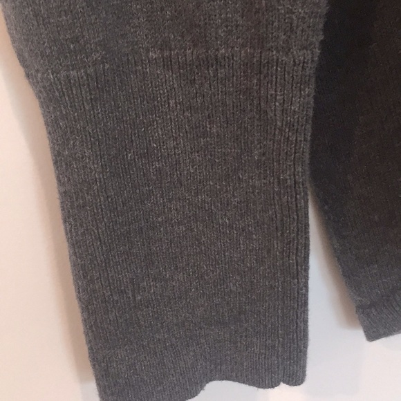 Van Heusen Grey Shawl Collar Cardigan sz L - Picture 6 of 6